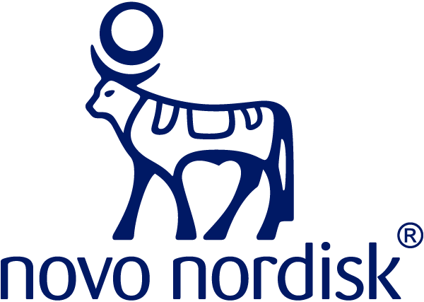 Novo Nordisk logo and link to website
